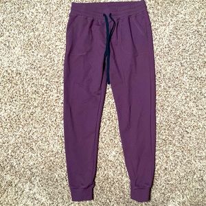 Purple Zyia unwind joggers